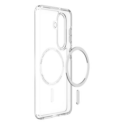 6. Etui Spigen Ultra Hybrid Mag MagSafe na Samsung Galaxy S26+ - przezroczysto-białe