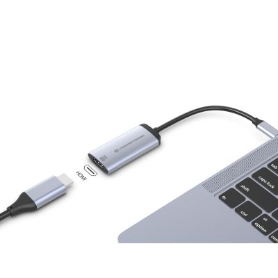 3. Conceptronic ABBY23G zewnętrzna karta graficzna usb 7680 x 4320 px Srebrny
