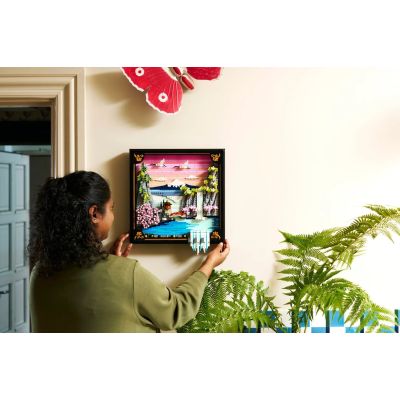 15. LEGO Art 31218 Japoński krajobraz z kwitnącymi wiśniami