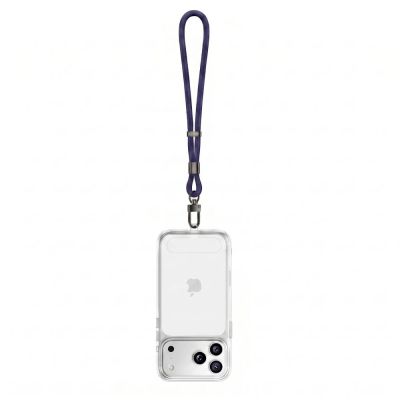 4. Smycz Tech-Protect C11S Rope Wrist Strap do telefonu - granatowa