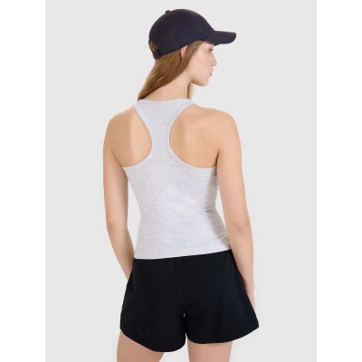 2. Top slim gładki damski  4F 4FWMM00TSLEF124-27M