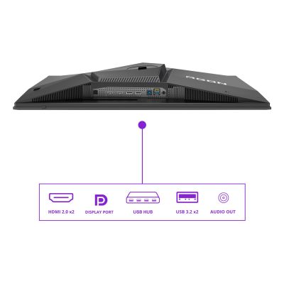 3. Monitor komputerowy AOC AGON PRO AG276QZD2 26.7" 2560 x 1440 px Quad HD QD-OLED Szary