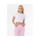 6. Spodnie RIP CURL AGGIE RELAXED JEANS różowe