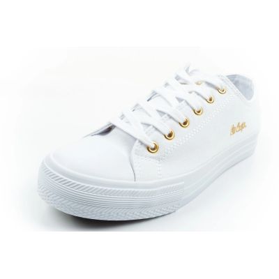 3. Lee Cooper buty sportowe damskie trampki modne białe wygodne