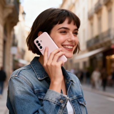 4. Etui Tech-Protect Icon na Samsung Galaxy A37 5G - różowe