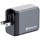 10. Ładowarka sieciowa Verbatim GaN GNC-65 2xUSB-C Uniwersalna