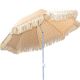 3. PARASOL PLAŻOWO OGRODOWY Z FRĘDZLAMI 174CM ŻÓŁTY