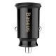 2. Mini ładowarka Baseus Grain Car Charger CCALL-ML01 samochodowa 2x USB-A 3.1A - czarna