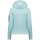 2. Bluza damska z kapturem Geographical Norway Fabuleuse EO Lady 100 BLEU CIEL (WU5303F/GNO-SKY BLUE)