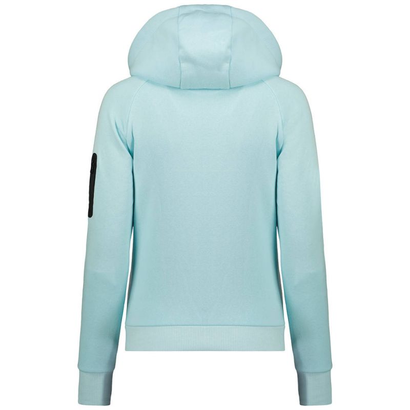 2. Bluza damska z kapturem Geographical Norway Fabuleuse EO Lady 100 BLEU CIEL (WU5303F/GNO-SKY BLUE)