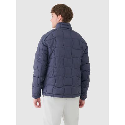 5. Kurtka puchowa trekkingowa z wypełnieniem Primaloft Silver męska 4F 4FWSS25TDJAM527-22S