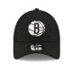 2. Czapka z daszkiem New Era 9FORTY NBA Brooklyn Nets The League Czarna - 60580986