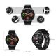 9. Smartwatch VELTORI VT160-1 Czarny Pasek Silikonowy