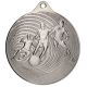 9. MEDAL METALOWY PIŁKA NOŻNA FI 70 MMC3070 - SREBRNY