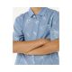 4. Koszula chłopięca RIP CURL Eternal Shred Ss Shirt-Boy niebieska