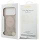 8. Etui Guess 4G Circle Classic Logo MagSafe na iPhone 17 Pro Max - różowe