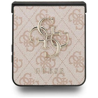 5. Etui Guess Big 4G Logo Classic Logo na Samsung Galaxy Z Flip 7 - różowe