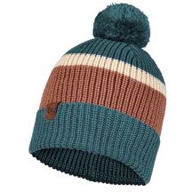 Buff Elon Knitted Hat 1264647421000 Niebieskie One size