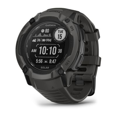 27. Zegarek sportowy Garmin Instinct 2X SOLAR Grafitowy