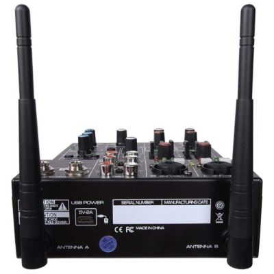 4. DNA MIXMIC 2 - zestaw (mikser audio USB + 2 mikrofony bezprzewodowe)