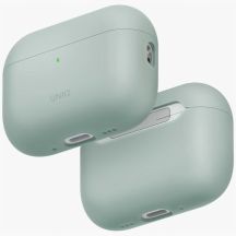 Etui UNIQ Lino Silicone na AirPods Pro 3 - zielone