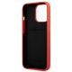 7. Etui Ferrari Silicone na iPhone 13 Pro Max - czerwone