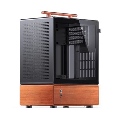 4. Obudowa PC Jonsbo T7, Midi-Tower, mATX, Szkło hartowane