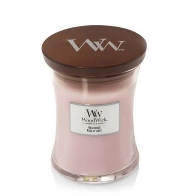 Świeca mała ROSEWOOD WOODWICK