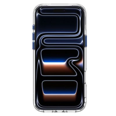 4. Etui Spigen Ultra Hybrid Optik S MagSafe na iPhone 18 Pro Max / 17 Pro Max - przezoczysto-granatowe