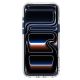 4. Etui Spigen Ultra Hybrid Optik S MagSafe na iPhone 18 Pro Max / 17 Pro Max - przezoczysto-granatowe