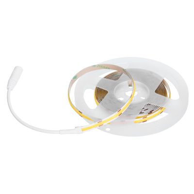 7. Taśma LED COB 3m z zasilaczem barwa zimna IP20