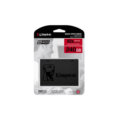 6. Dysk SSD Kingston A400 (240GB; 2.5"; SATA 3.0; SA400S37/240G)
