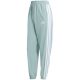 2. Spodnie damskie adidas Workout Essentials 3-Stripes Woven miętowe KC5494
