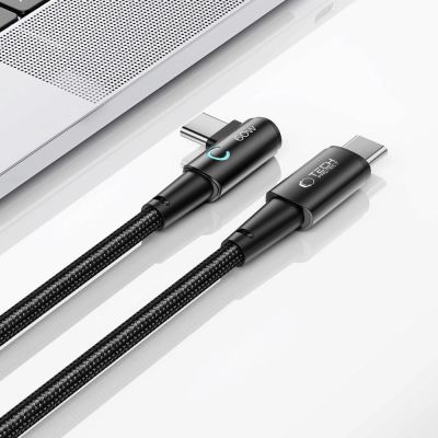 4. Kabel Tech-Protect UltraBoost L USB-C / USB-C 60W 6A 1m - szary