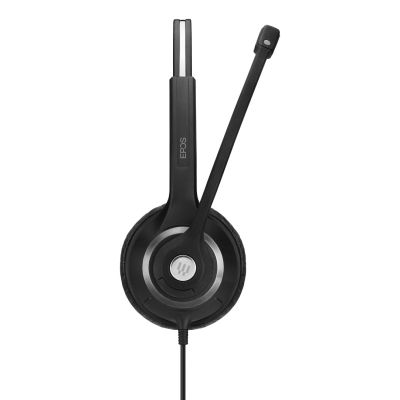 9. EPOS IMPACT SC 260 USB MS II Zestaw słuchawkowy Przewodowa Opaska na głowę Biuro/centrum telefoniczne USB Typu-A Czarny