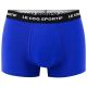 4. Le Coq Sportif bokserki majtki męskie 3PAK czerwone szare granatowe