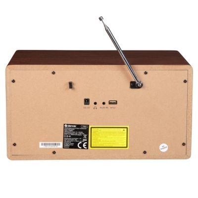 4. Denver MDA-525DW Osobisty odtwarzacz CD Drewno