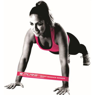 12. ZESTAW GUM DO ĆWICZEŃ FITNESS CROSSFIT MINI BAND 3SZT WOMEN PURE 2 IMPROVE