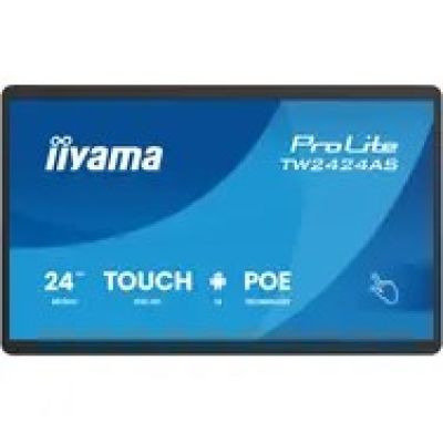 8. iiyama TW2424AS-B3P signage display Interaktywny płaski panel 60,5 cm (23.8") Wi-Fi 450 cd/m2 Full HD Czarny Ekran dotykowy Procesor wbudowany Android 24/7