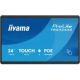 8. iiyama TW2424AS-B3P signage display Interaktywny płaski panel 60,5 cm (23.8") Wi-Fi 450 cd/m2 Full HD Czarny Ekran dotykowy Procesor wbudowany Android 24/7
