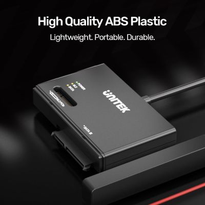 6. Unitek Mostek USB-C na dyski SATA i M.2 MVMe