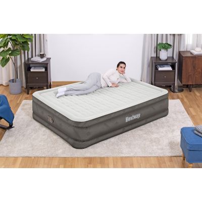 9. Bestway 69050 / 23 dmuchany materac Podwójny materac Szary, Biały Unisex