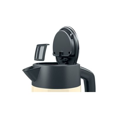 4. Bosch TWK4P437 czajnik elektryczny 1,7 l 2400 W Beżowy, Czarny