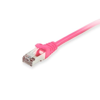 2. Equip 606913 kabel sieciowy Różowy 25 m Cat6a S/FTP (S-STP) Okrągły