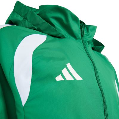 3. Kurtka dla dzieci adidas Tiro 26 League Windbreaker zielona KT2427