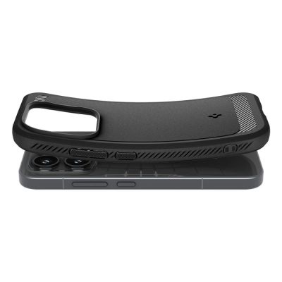 9. Etui Spigen Rugged Armor na Xiaomi 17 - czarne