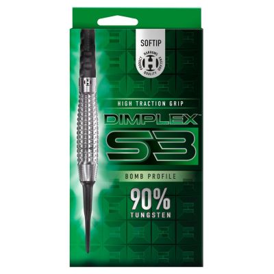 6. Rzutki Harrows Dimplex S3 Bomb 90% softip