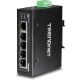 3. TRENDnet Industrie Switch  5 Port Gbit IP30 DIN-Rail  Metall