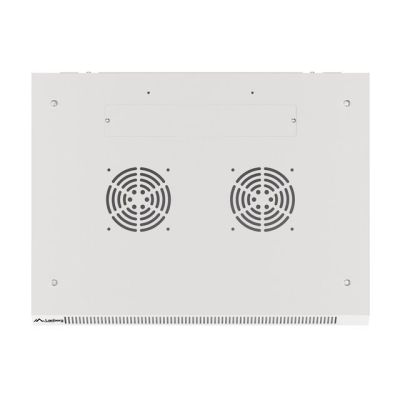 6. LANBERG SZAFA WISZĄCA RACK 19" 6U 600X450 DRZWI METALOWE SZARA (FLAT PACK) WF01-6406-00S