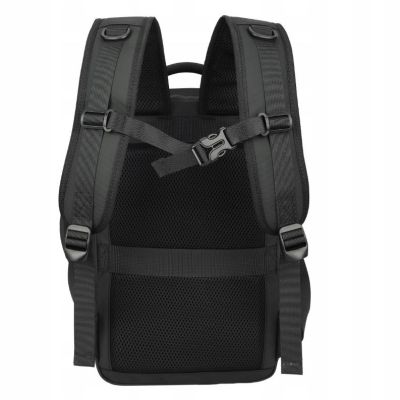 9. Plecak Podróżny Kabinowy z pompką NOVEEN CTB500 Black 40x20x25